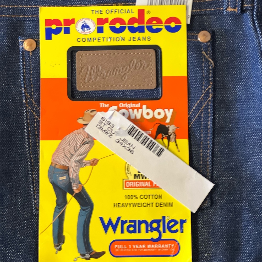 Wrangler Mens Jeans 34 x 36